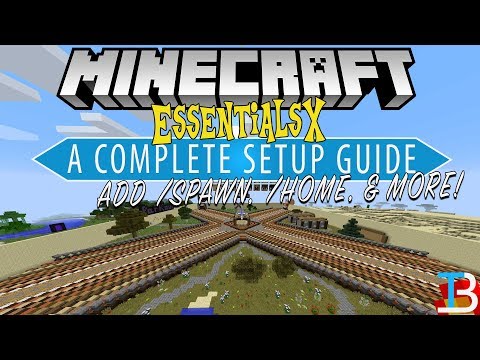 How To Setup EssentialsX on Your Minecraft Server (Add Kits, /Spawn, & More to A Minecraft Server!)