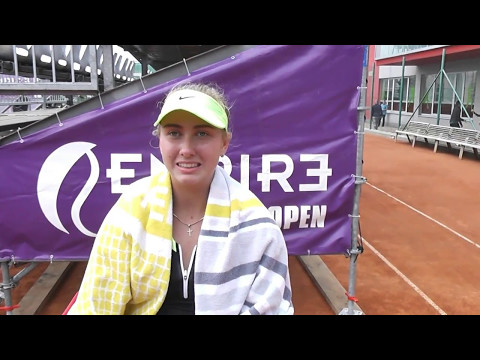 EMPIRE Slovak Open 2017: 1R, Anastasia POTAPOVA (RUS) - Olga GOVORTSOVA (BLR) 2-6 6-3 6-4