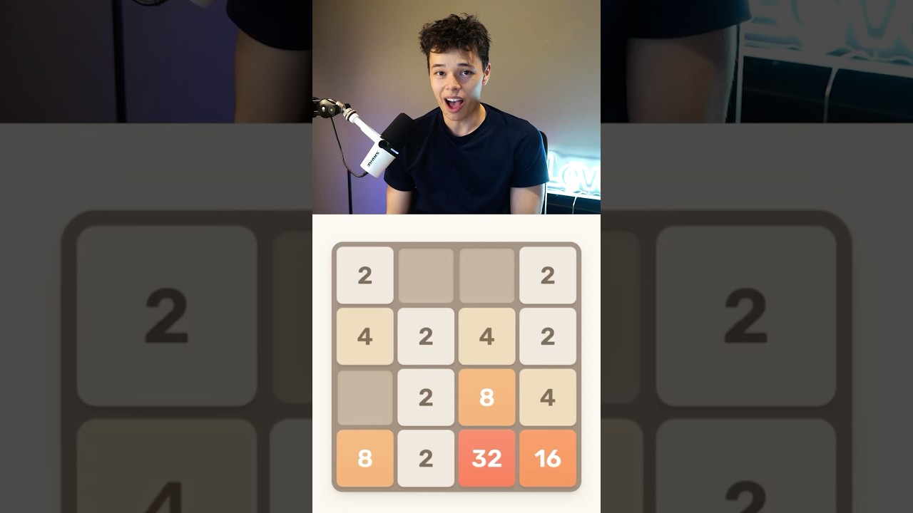 Building the game 2048 in Lovable ￼
