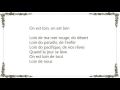 Keren Ann - On Est Loin Lyrics