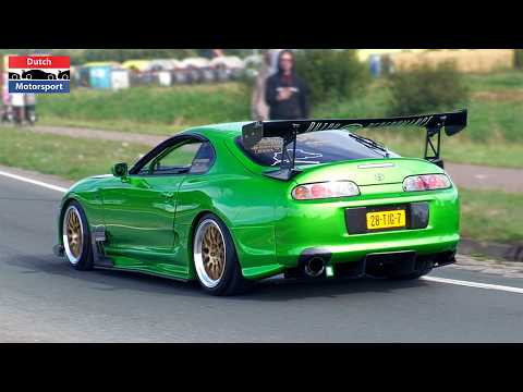 Modified Cars leaving Car Show! - 900HP Supra, Sierra RS, Viper GTS-R, 911RWB, Skyline GTR, Golf VR6