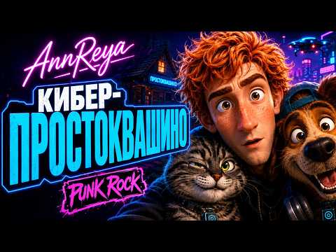 Кибер-Простоквашино — В Простоквашино дикий Хардкор | AnnReya (Music video)
