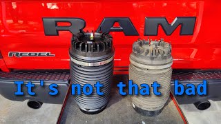 Ram 1500 Rebel Rear Air Spring REPLACEMENT. No More Leak!