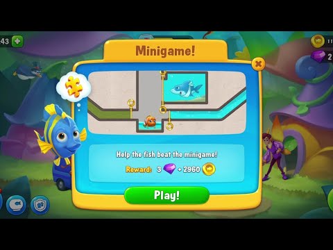 @Fishdom Win Strikes Level 6324 - 6326 and Minigame!