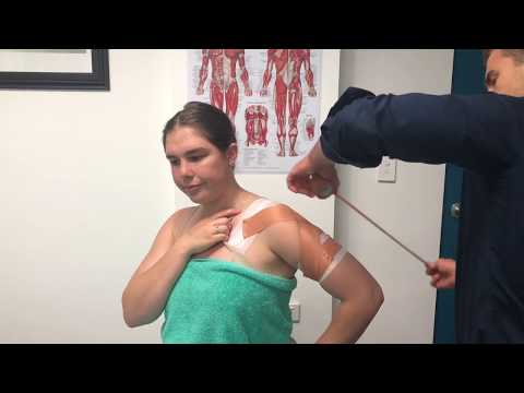 How to Strap a Shoulder - Taping for Anterior Shoulder Dislocation Prevention