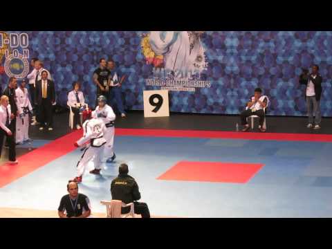 USA vs Jamaica - Mens Lightweight Sparring - 2013 ITF World Championships Benidorm, Spain