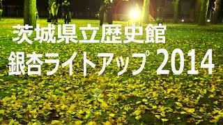 preview picture of video '銀杏ライトアップ・茨城県立歴史館'