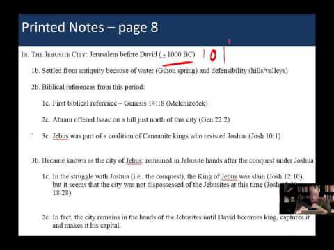 #04 2   Jerusalem Biblical History