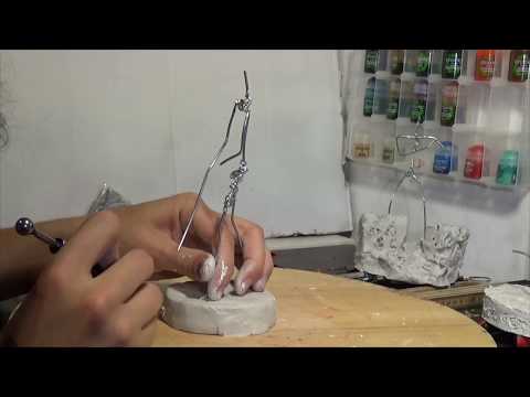 ► timelapse part 1 ◄ Darth Vader figurine - Platform sculpting