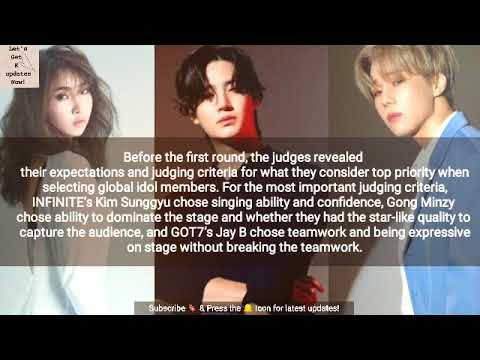 THE ORIGIN-A,B, OR WHAT? Kim Sunggyu Gong Minzy Jay B Reveal Judging Criteria For Survival Program