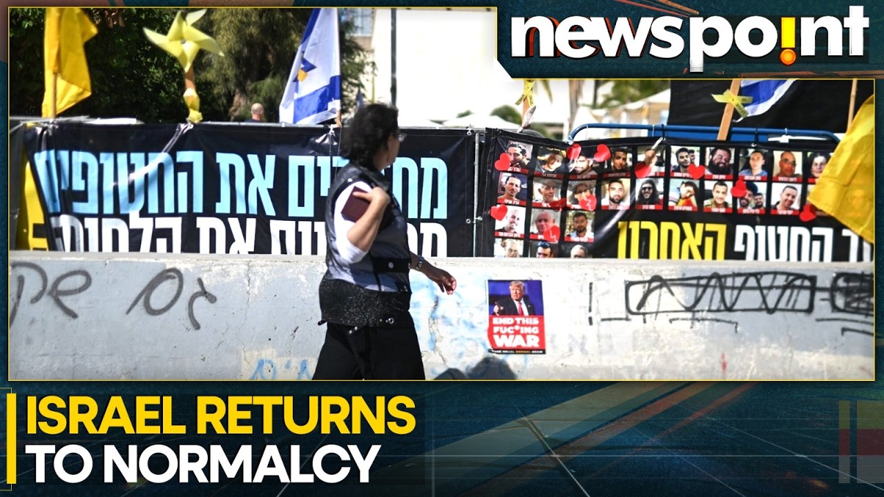 Israel Gradually Returns to Normalcy as Children Head Back to School | WION NEWSPOINT