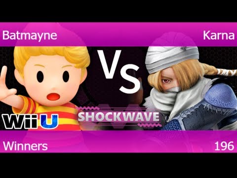 SW 196 - Batmayne (Lucas) vs GGEA | Karna (Sheik, Cloud) Winners - Smash 4