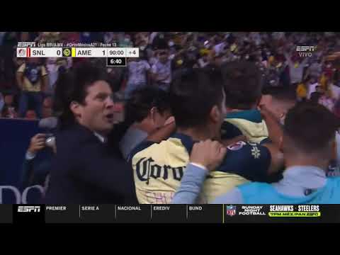 Gol de Roger Martínez | San Luis vs América | Liga BBVA MX - Grita México A21 - Jornada 13