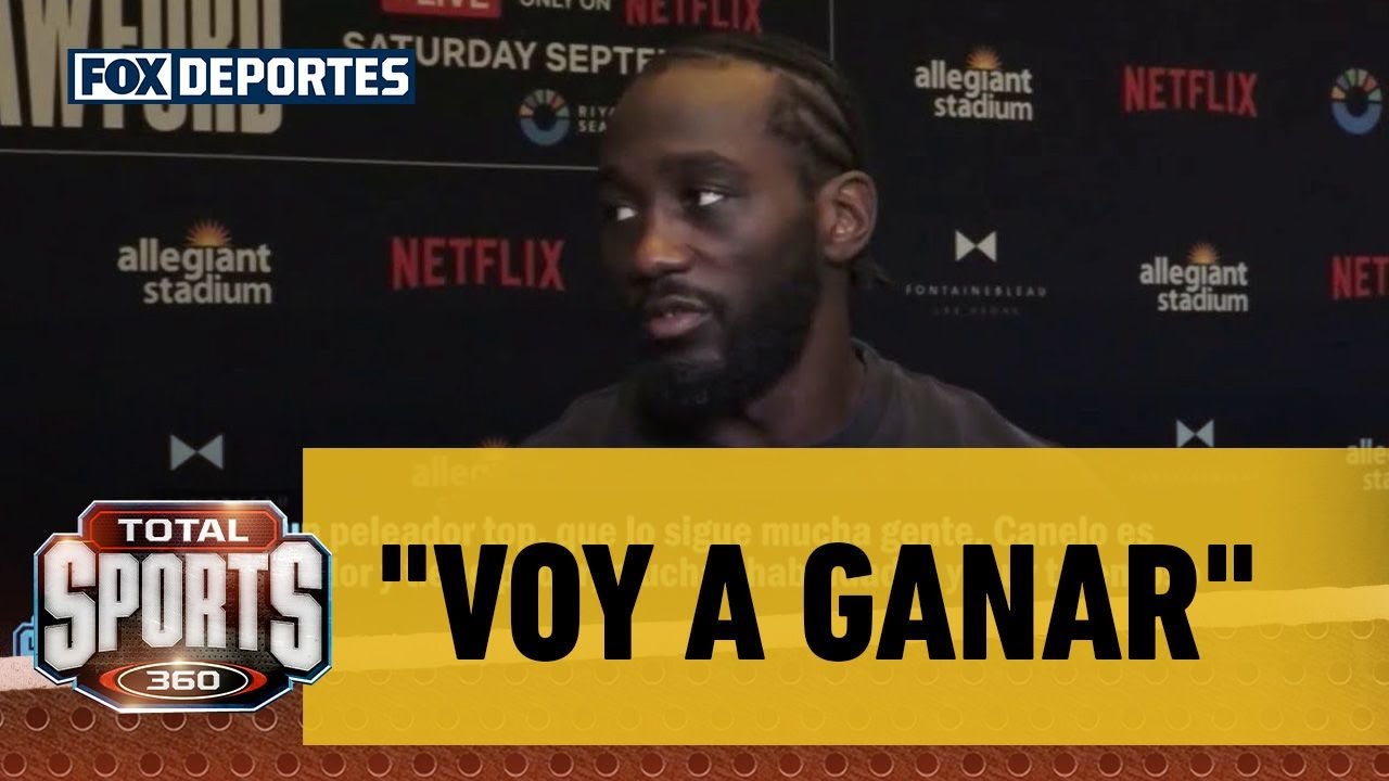 🥊 CANELO VS CRAWFORD | "Voy a ganar", Terence antes de enfrentar a Saúl | Total Sports
