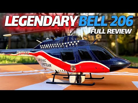 Eachine E186 Bell 206 RC Helicopter - Review & Flights 🚁