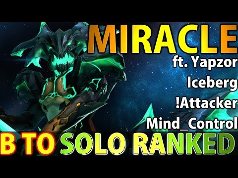 Miracle Outworld Devourer- Dota 2: Back to SOLO RANKED! [ft Mindcontrol, Yapzor, Iceberg, !Attacker]