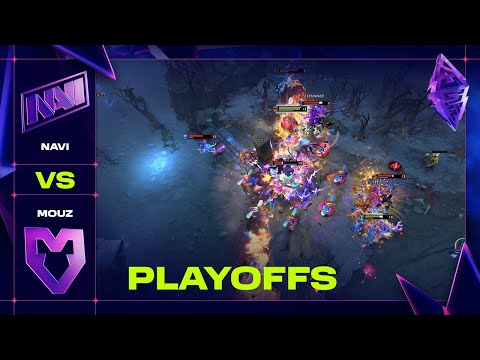 QUARTERFINALS! NAVI vs MOUZ - Official Highlights - BLAST Slam V Dota 2