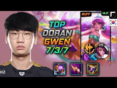 Gwen Top Build Doran Riftmaker Conqueror - LOL KR Master Patch 14.2
