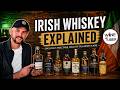 Irish whiskey explained. Single Malt, Single Pot Still, Single Grain & Blended Irish Whiskey