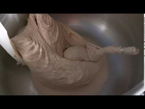 Pane Vallemaggia Teig kneten mit der Ankarsrum