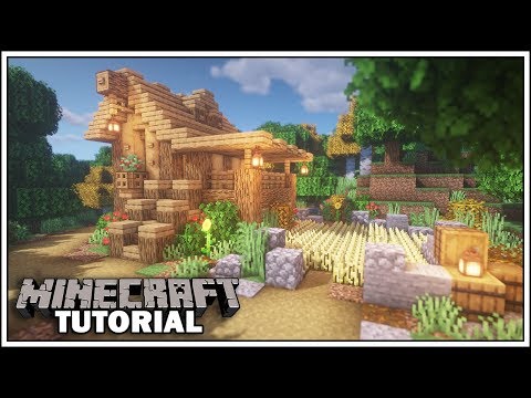 EPIC Minecraft 1.14 Wooden House Tutorial