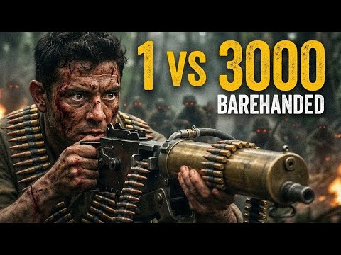15 Men Slaughter 3000 Elite Japs: The "Industrial Meat Grinder" That Fired 26000 Rounds in One Night