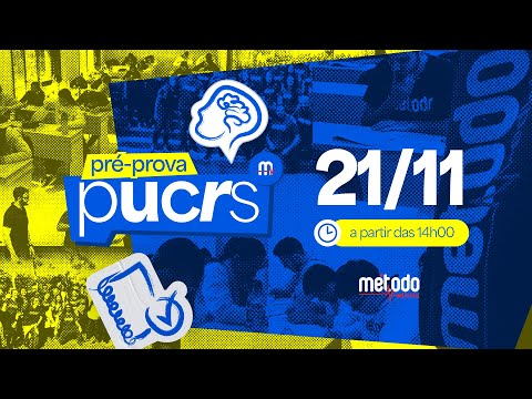 Pré-Prova PUCRS 2026 | Método Medicina