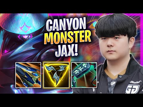 CANYON IS A MONSTER WITH JAX! - GEN Canyon Plays Jax JUNGLE vs Lee Sin! | Season 2024