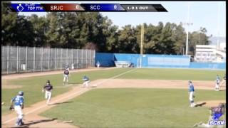 preview picture of video 'SRJC vs SCC Baseball 2015'