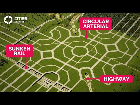 How I Built my Downtown's Road Layout for Efficiency