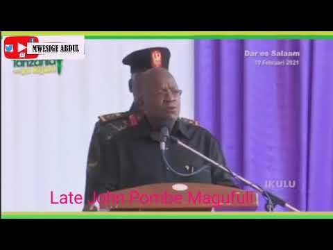 John Pombe Magufuli's last words and Uganda condolences to Tanzania