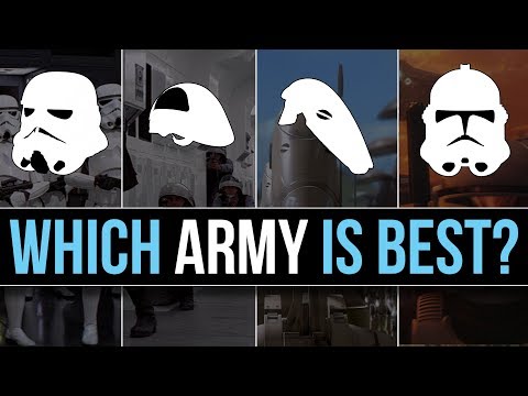 Which Star Wars Faction has the BEST ARMY (Ground Forces)? | Star Wars Lore