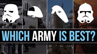 Which Star Wars Faction has the BEST ARMY (Ground Forces)? | Star Wars Lore