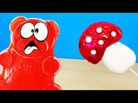 Süßer Fliegenpilz für Gummibärchen Valera