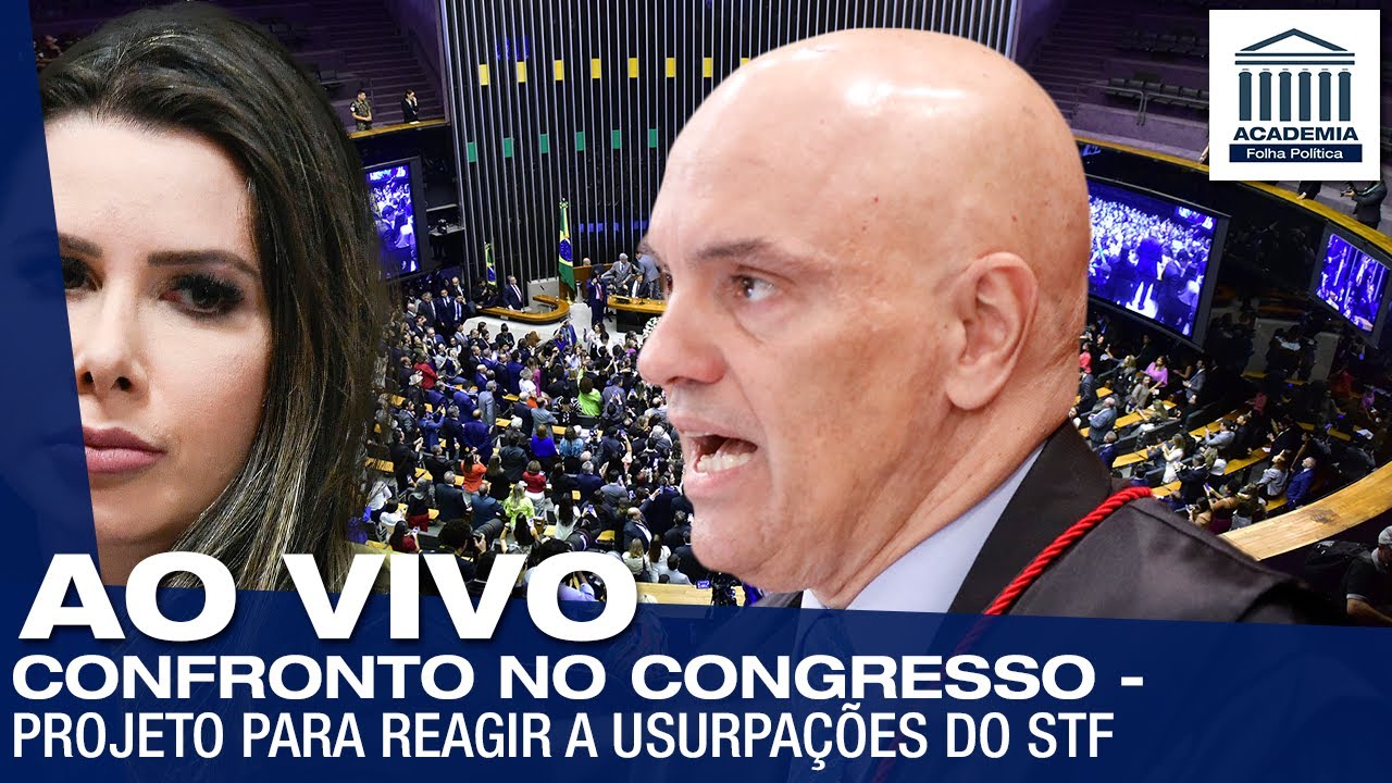 AO VIVO: CONFRONTO NO CONGRESSO - PROJETO PARA REAGIR A USURPAÇÕES DO STF - MARCEL VAN HATTEM - CCJ