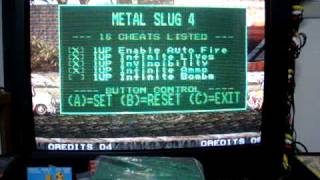 Neo-Geo w/Universe Bios and LED mod