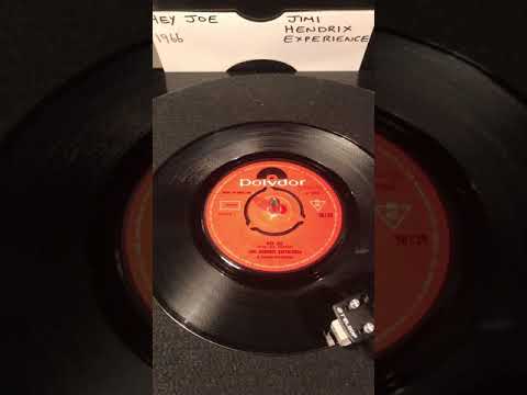 Jimi Hendrix Experience- Hey Joe ( Vinyl 45 ) From 1966 .
