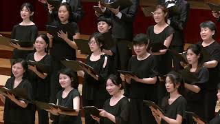 O schöne Nacht〈噢，美麗之夜〉（曲／Johannes Brahms）指揮／鮑恆毅、鋼琴／王乃加、合唱／台北室內合唱團