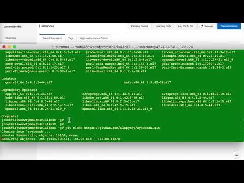 ApsaraDB | 3. Write Performance Test Tools [SysBench]