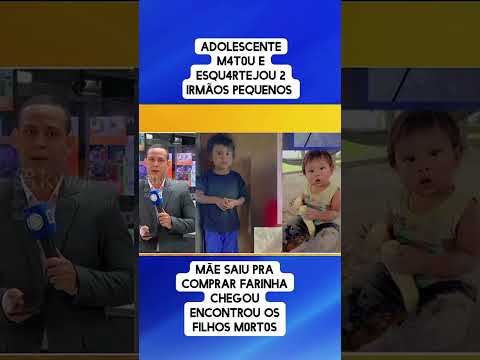 Irmão esquartejou seus irmäos de 5 e 2 snos em Barreirinhas (AM)