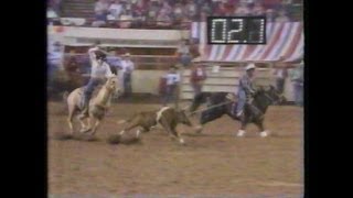 Team Roping - 1984 NFR Rodeo Round Highlights and 10th Go Round