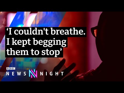 黑人女子被捕時被打後警方調查 - BBC新聞之夜 (Police probed after black woman punched during arrest - BBC Newsnight)