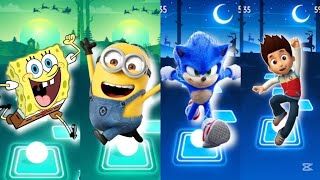 Minions - Rayder - Spangebop - Sonc Tiles Hop Edm Rush