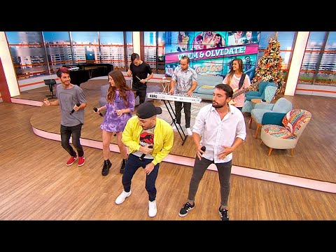 Olvidate! y VI-EM cantaron "Toco, toco" en Desayunos