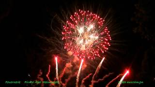 preview picture of video 'Feuerwerk Mühlhausen 01.09.2012'