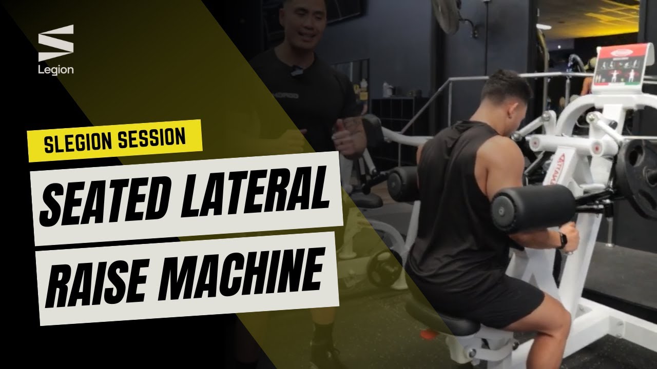Seated Lateral raise machine