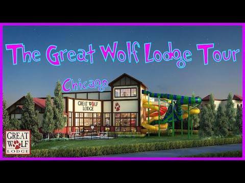🔥 Tour of The Amazing Great Wolf Lodge❗ (Chicago / Gurnee, IL) 👀