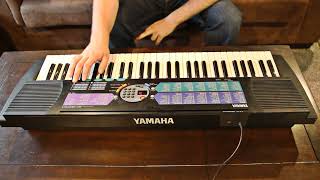 Video thumbnail for Yamaha PSR-185 test for Reverb listing by Vintage Technology