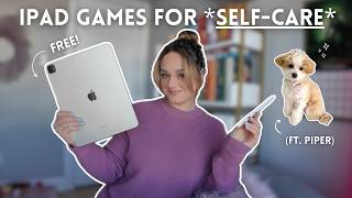 5 *FREE* iPad Games to Turn Your Brain OFF! (these games feel like a warm hug 🤗✨)