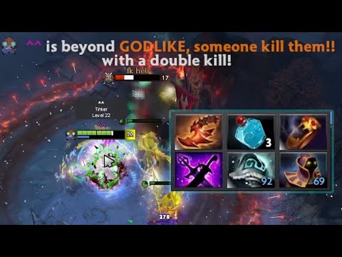 Abed Tinker Crushing Pubs w/ Overwhelming Blink 1st Item